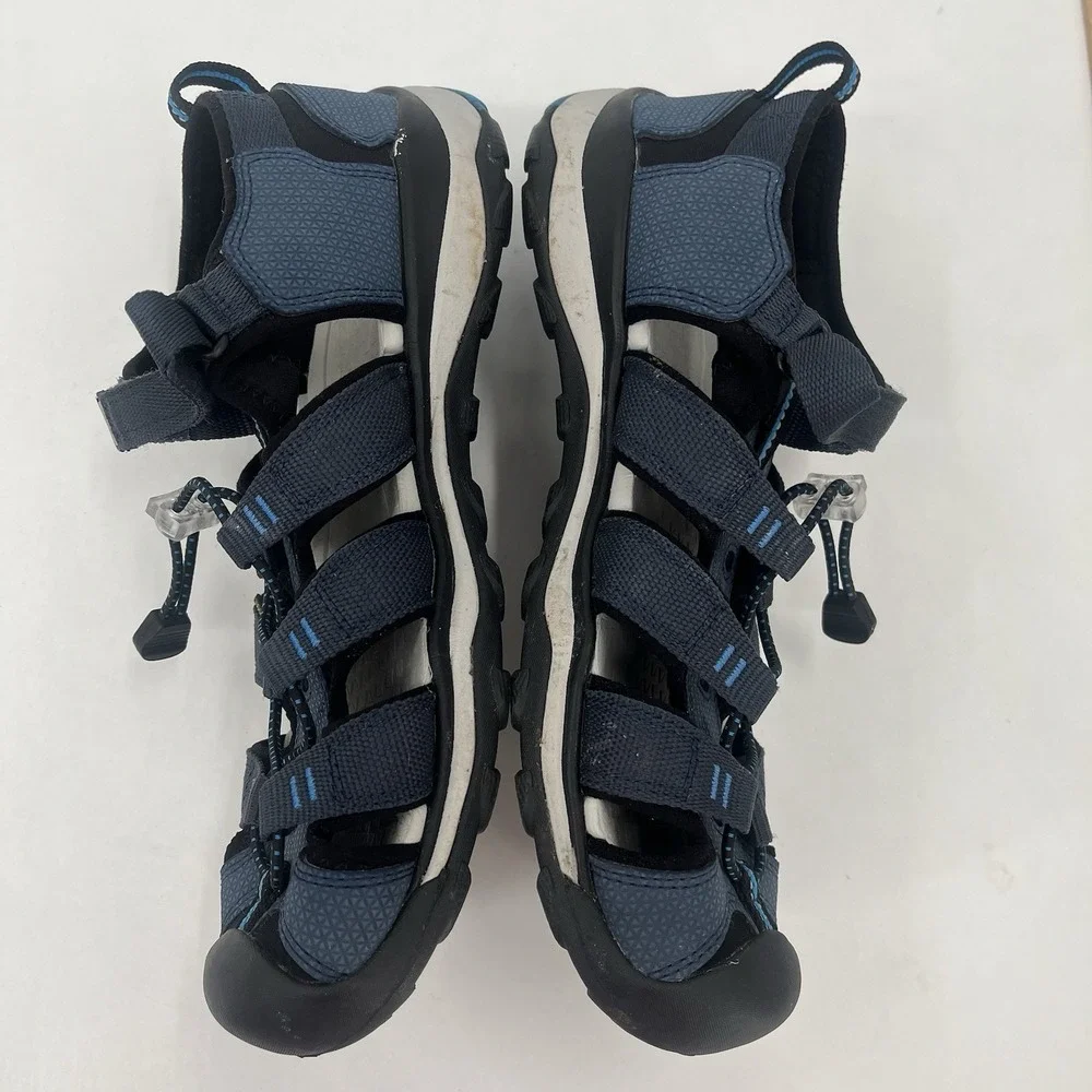 Keen Mens Newport H2 Closed Toe Water Sandals Navy Blue‎ 7 Slip On